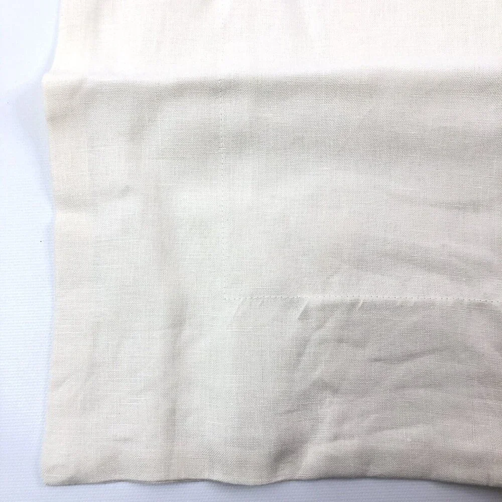 Williams Sonoma Home Signature Linen Sheeting Collection King Sham 36